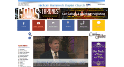 Desktop Screenshot of hickoryhammockbaptist.org